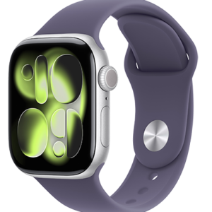 APPLE Watch Series 11 GPS 42mm Silver Aluminium Case with Purple Fog Sport Band M/L (MEU74)