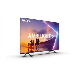 PHILIPS 4K Ambilight TV | 55PUS8450/12 | 55" | Smart TV | TITAN OS | UHD | Black