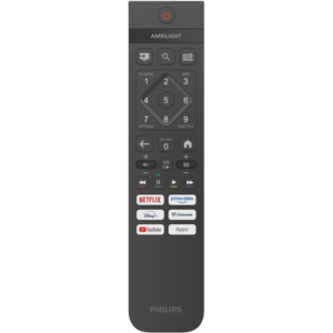 PHILIPS 4K Ambilight TV | 55PUS8450/12 | 55" | Smart TV | TITAN OS | UHD | Black