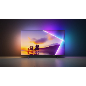 PHILIPS 4K Ambilight TV | 55PUS8450/12 | 55" | Smart TV | TITAN OS | UHD | Black