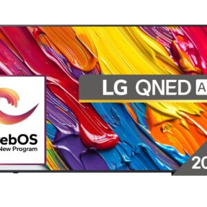 LG 86" | 4K/Smart TV | 3840x2160 | Wireless LAN | Bluetooth | webOS | Black | 86QNED82A3B