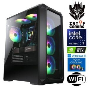 INTOP AQUA Ultra 7 270K Plus 16GB DDR5 1TB SSD M.2 NVME RTX 5060 Ti 16GB WiFi WIN11 (T284820WH)