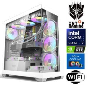 INTOP AQUA Ultra 7 270K Plus 64GB DDR5 1TB SSD M.2 NVME + 4TB RTX 5080 16GB WiFi, no OS (RW86054NS)