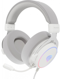 Genesis Austiņas Neon 764 RGB White (NSG-2170)