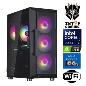 INTOP AQUA Ultra 7 270K Plus 64GB DDR5 1TB SSD M.2 NVME + 4TB RTX 5050 8GB WiFi no-OS (RW85906NS)