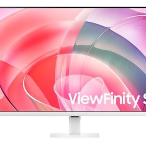 Samsung S70D Computer Monitor 81.3cm 32" 3840 x 2160 Pixels 4K Ultra HD LCD, White (LS32D701EAUXEN)