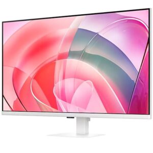 Samsung S70D Computer Monitor 81.3cm 32" 3840 x 2160 Pixels 4K Ultra HD LCD, White (LS32D701EAUXEN)
