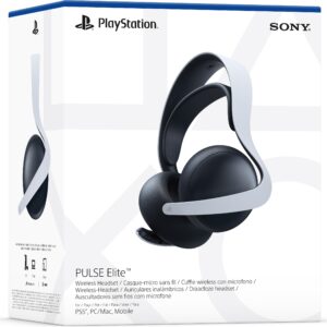 Sony PlayStation 5 Pulse Elite Wireless Gaming Headset, White (CFI-ZWH2E)