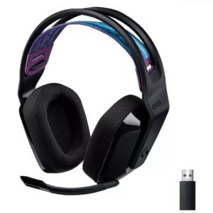 Logitech G535 Lightspeed Wireless Gaming Headset, Black (981-000972)