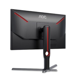 AOC 25G3ZM/BK 24.5-inch 1ms Full HD VA LED 16:9 240Hz Gaming Monitor, Black/Red