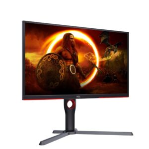AOC 25G3ZM/BK 24.5-inch 1ms Full HD VA LED 16:9 240Hz Gaming Monitor, Black/Red