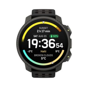 Suunto Vertical 2 Smartwatch, Titanium Black (SS051208000)