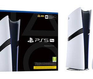 SONY PlayStation 5 Pro 2 TB Wi-Fi, Black, White (PS719024125)